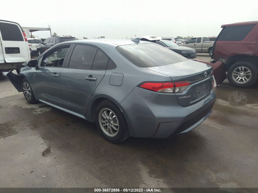 2022 TOYOTA COROLLA HYBRID LE - JTDEAMDE7NJ055174