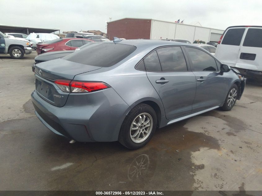 2022 TOYOTA COROLLA HYBRID LE - JTDEAMDE7NJ055174