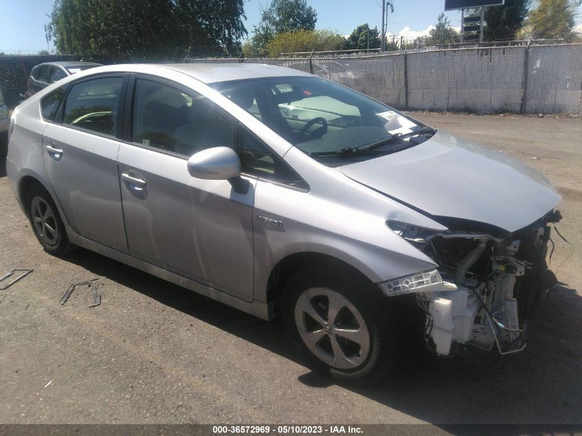 2015 TOYOTA PRIUS FOUR - JTDKN3DU3F0412222