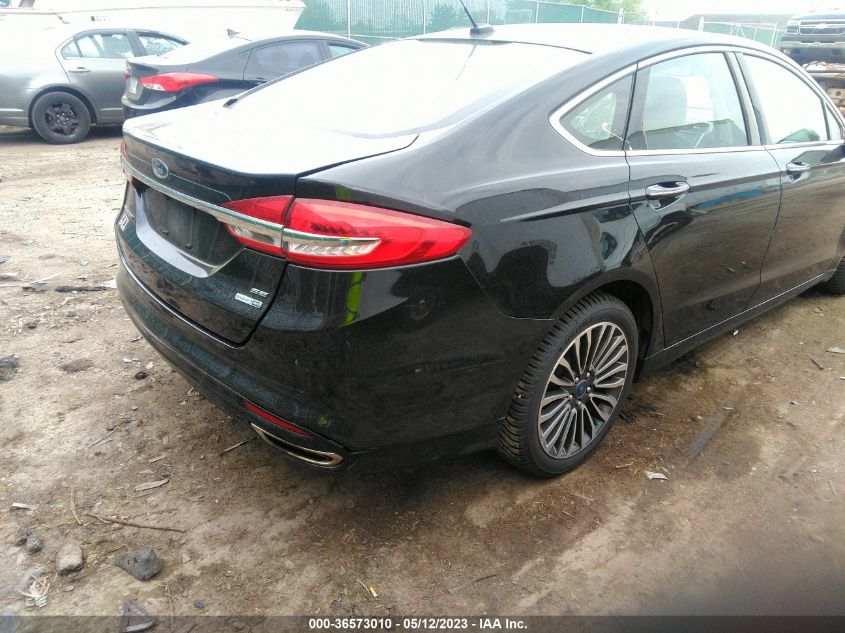 2017 FORD FUSION SE - 3FA6P0T90HR246063