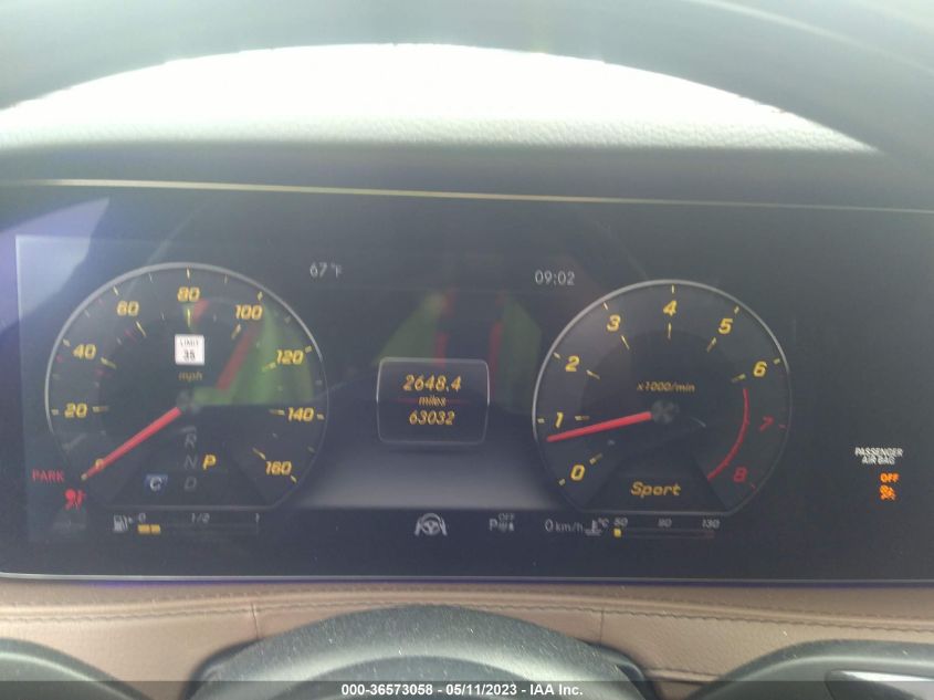 2018 MERCEDES-BENZ S-CLASS S 450 - WDDUF6EB0JA356186