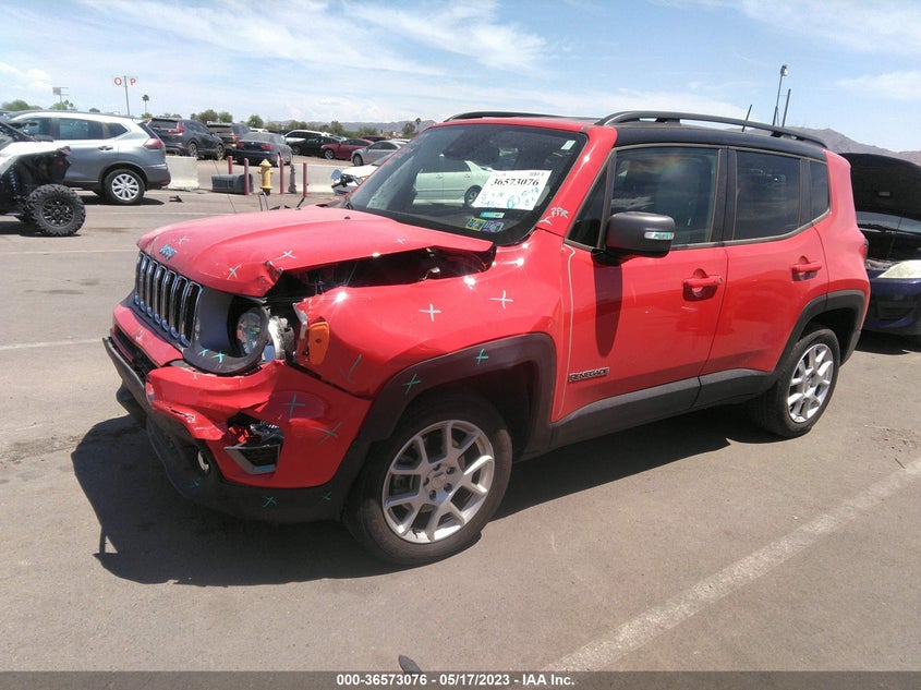 VIN ZACNJDD17MPM35026 2021 JEEP RENEGADE LIMITED
