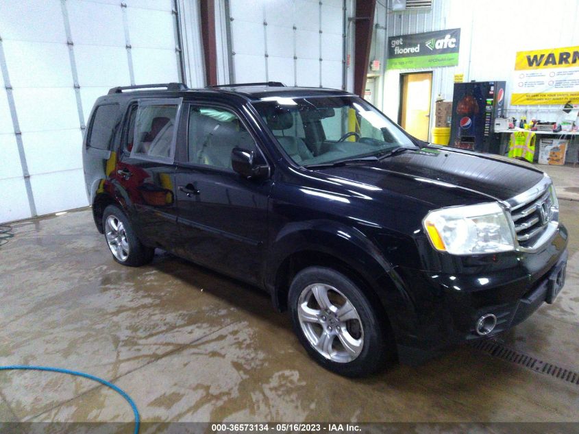 2013 HONDA PILOT EX-L - 5FNYF4H5XDB026136