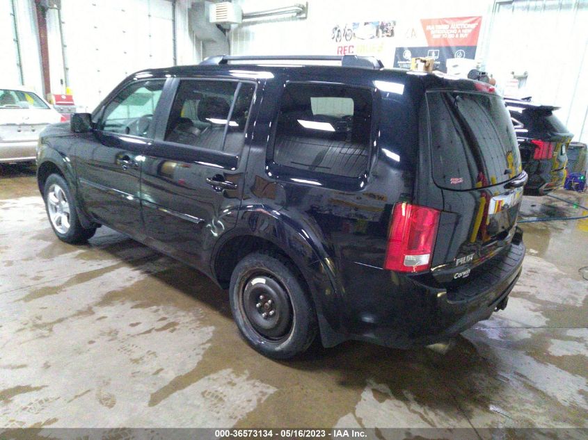 2013 HONDA PILOT EX-L - 5FNYF4H5XDB026136