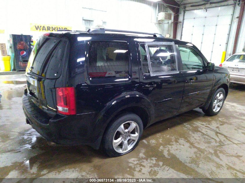 2013 HONDA PILOT EX-L - 5FNYF4H5XDB026136