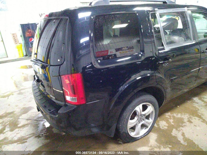 2013 HONDA PILOT EX-L - 5FNYF4H5XDB026136