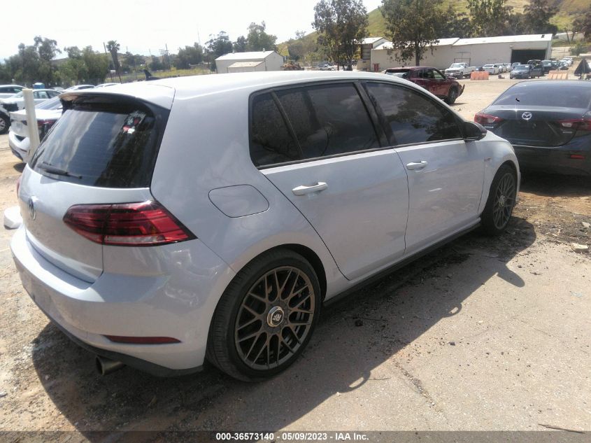 2018 VOLKSWAGEN GOLF GTI S/SE/AUTOBAHN - 3VW547AU4JM297239