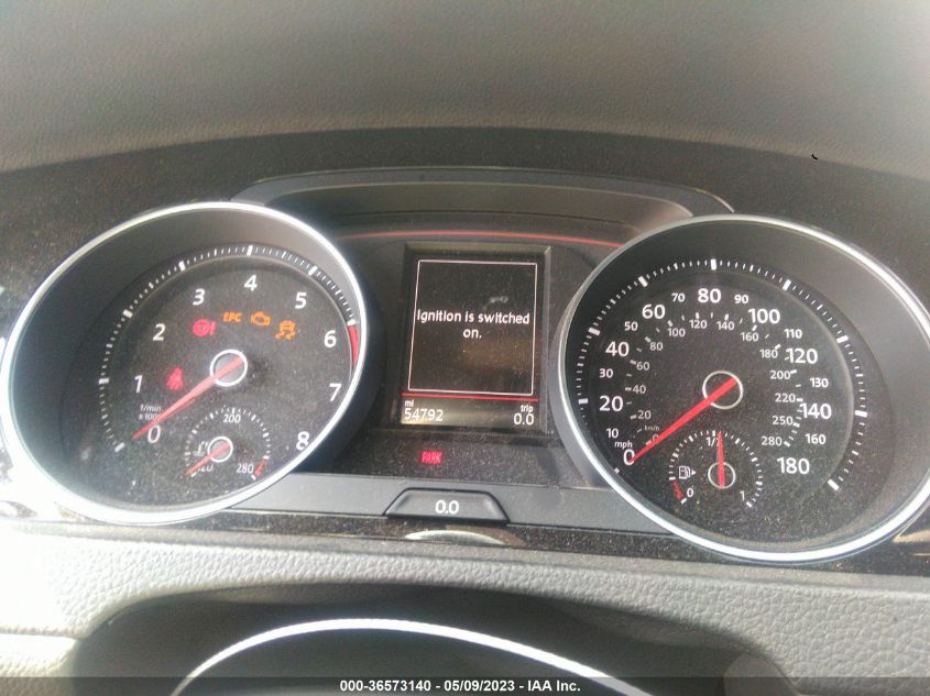 2018 VOLKSWAGEN GOLF GTI S/SE/AUTOBAHN - 3VW547AU4JM297239