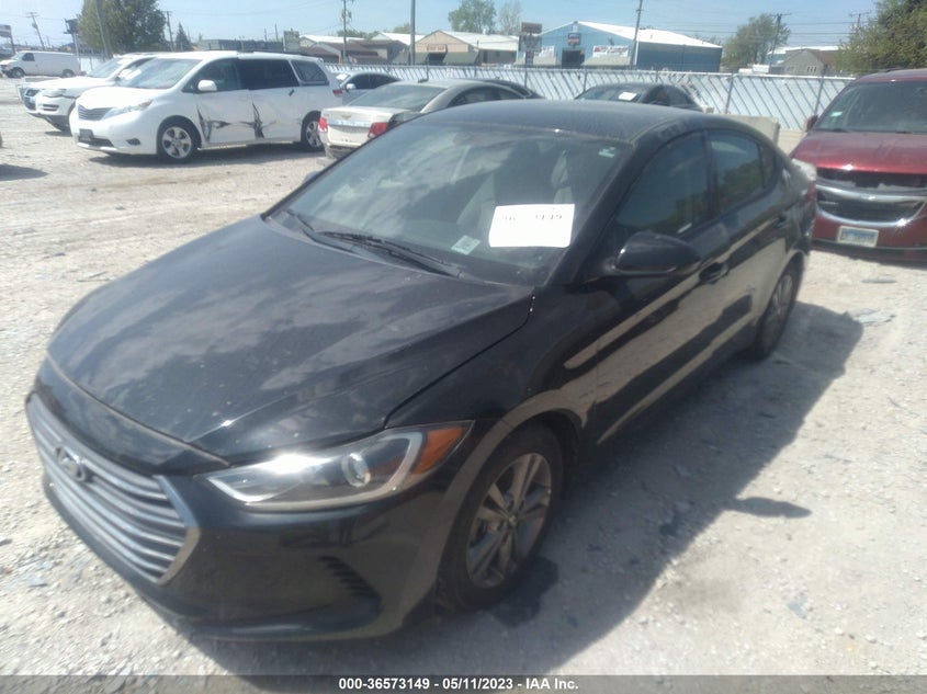 VIN 5NPD84LF4JH247057 2018 HYUNDAI ELANTRA SEL