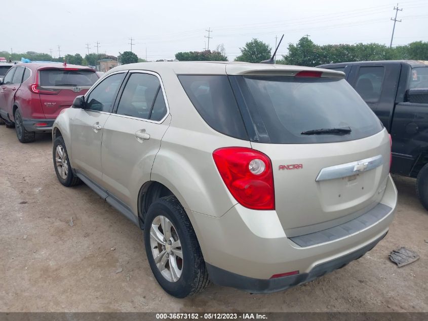 2013 CHEVROLET EQUINOX LS - 2GNALBEK1D1180267