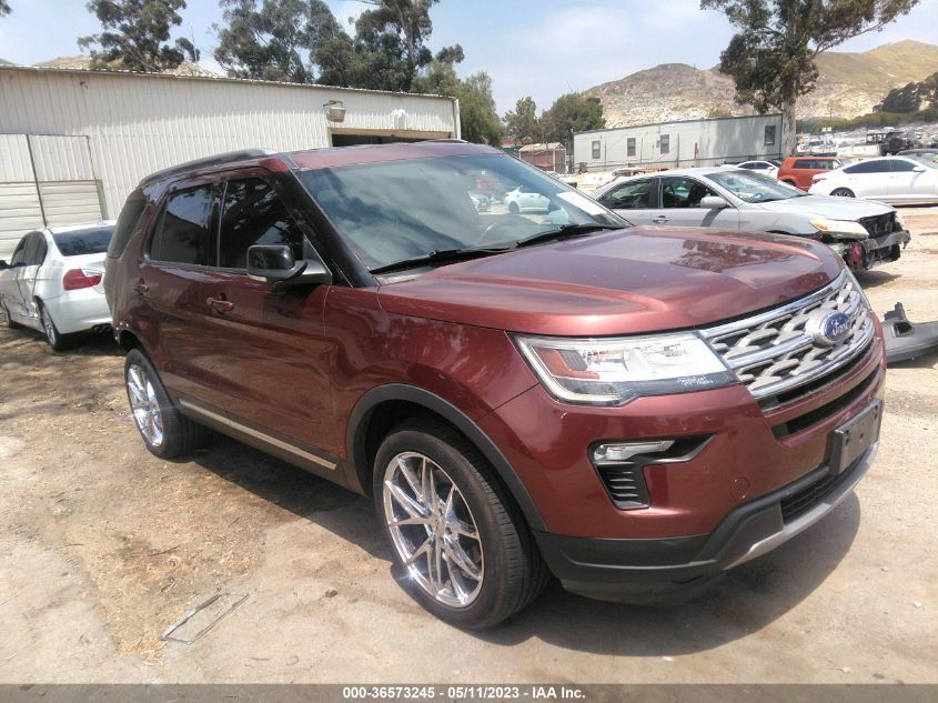 2018 FORD EXPLORER XLT - 1FM5K8D80JGB91194