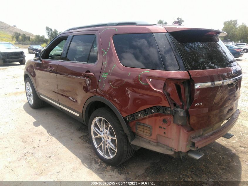 2018 FORD EXPLORER XLT - 1FM5K8D80JGB91194