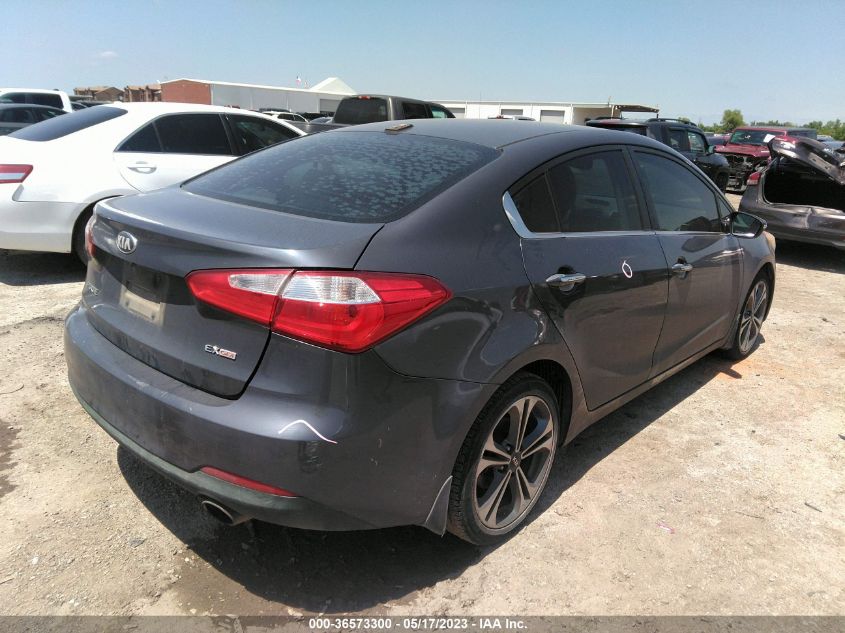2015 KIA FORTE EX - KNAFX4A80F5302494