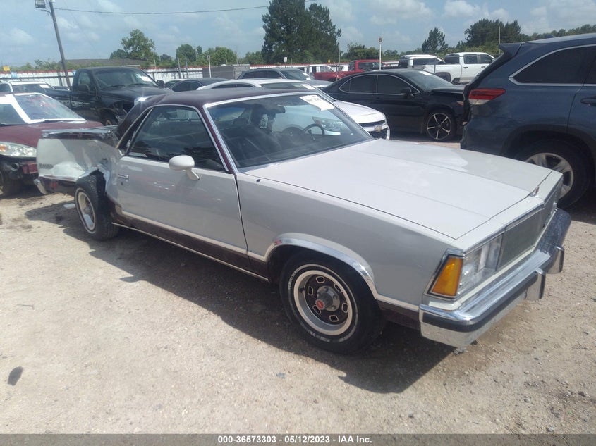 CHEVROLET ELCAMINO 1980. Lot# 36573303. VIN 1W80JAK520535    . Photo 1