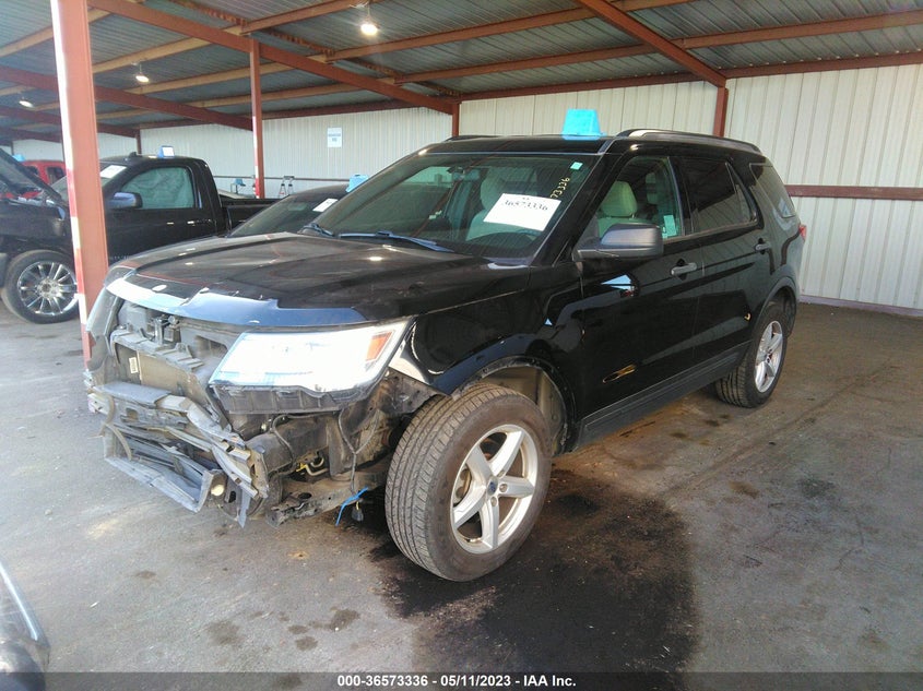 VIN 1FM5K7B85JGB09523 2018 FORD EXPLORER BASE