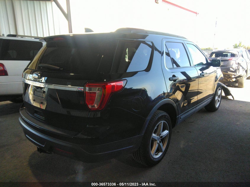 VIN 1FM5K7B85JGB09523 2018 FORD EXPLORER BASE