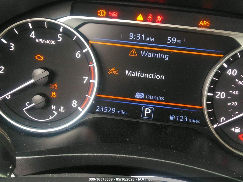 2021 NISSAN ALTIMA 2.5 SR - 1N4BL4CW7MN327291
