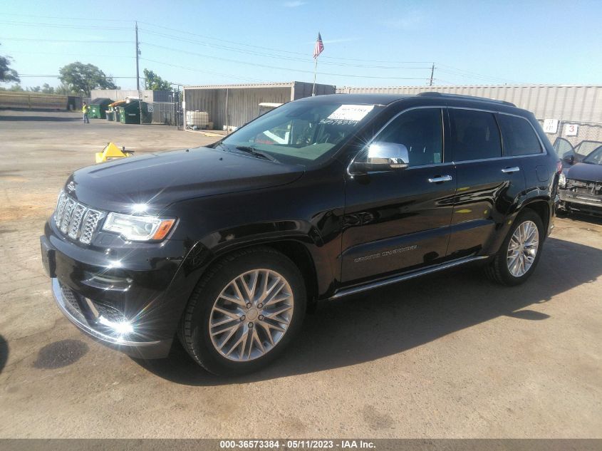 2018 JEEP GRAND CHEROKEE SUMMIT - 1C4RJFJG6JC484081