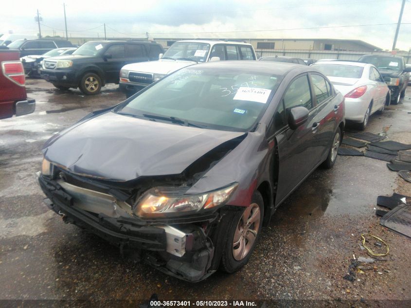 2015 HONDA CIVIC SEDAN LX - 2HGFB2F52FH523593