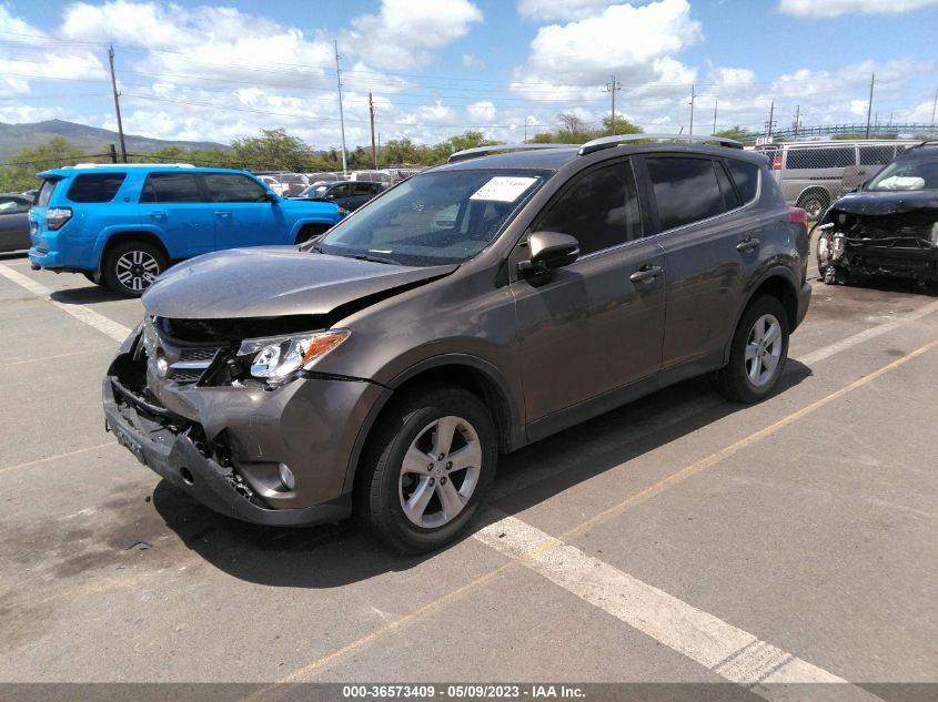 2014 TOYOTA RAV4 XLE - JTMWFREV5ED042228