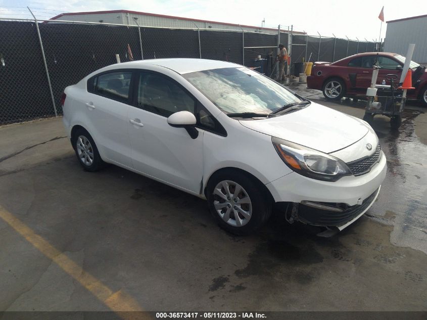 2016 KIA RIO LX - KNADM4A39G6565826