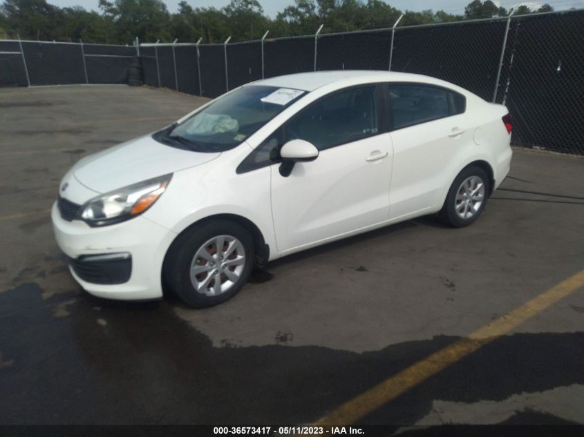 2016 KIA RIO LX - KNADM4A39G6565826