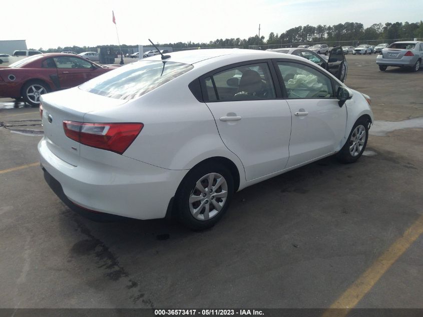 2016 KIA RIO LX - KNADM4A39G6565826