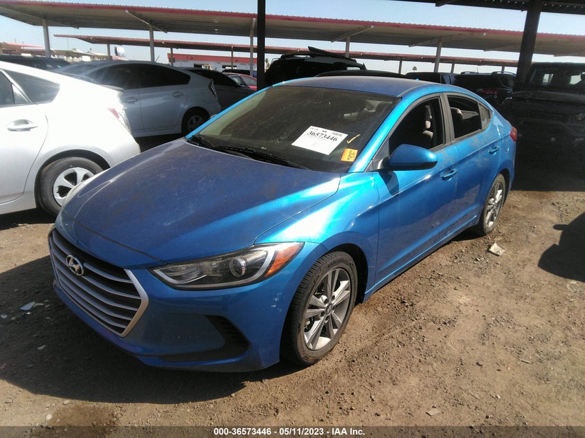 VIN KMHD84LF2JU475141 2018 HYUNDAI ELANTRA SEL
