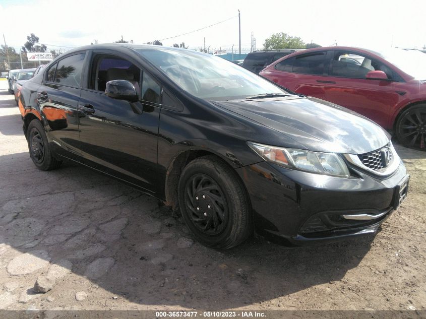 2013 HONDA CIVIC SDN LX - 19XFB2F55DE217091