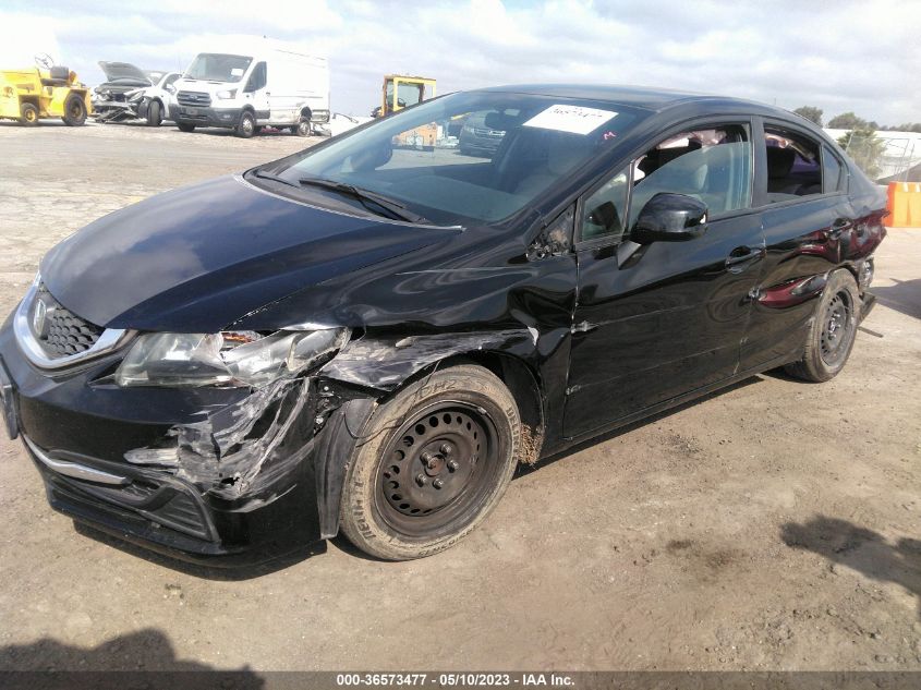 2013 HONDA CIVIC SDN LX - 19XFB2F55DE217091