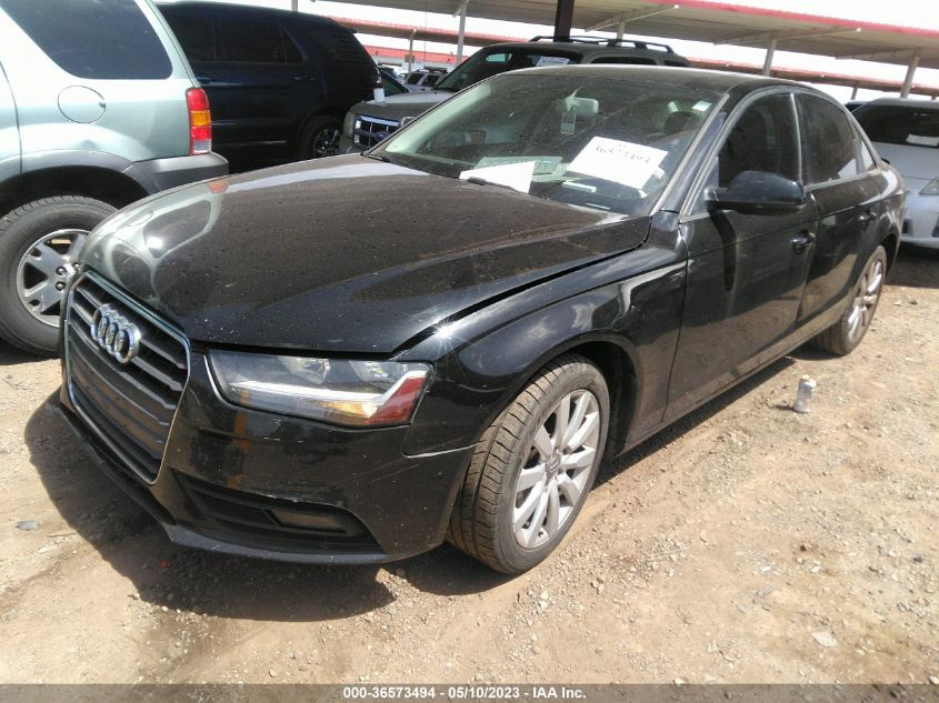 2013 AUDI A4 PREMIUM - WAUAFAFL1DN040829