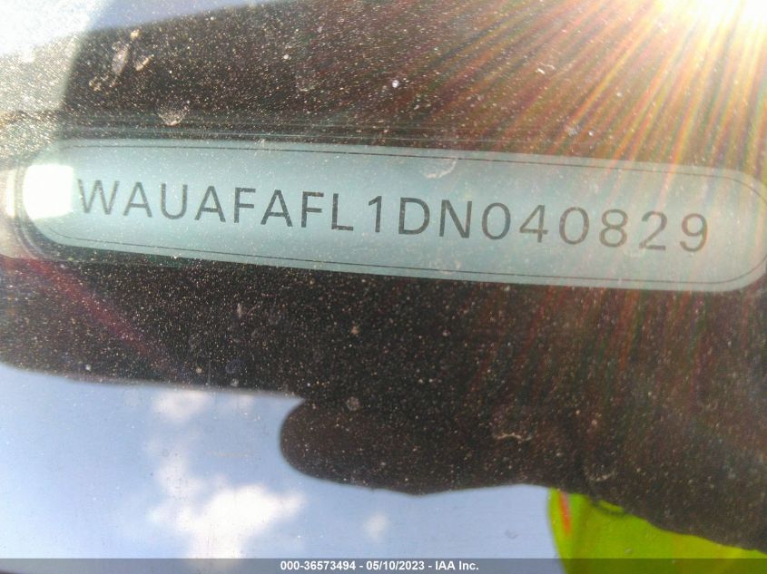 2013 AUDI A4 PREMIUM - WAUAFAFL1DN040829