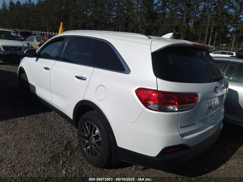 2018 KIA SORENTO LX - 5XYPGDA33JG349465