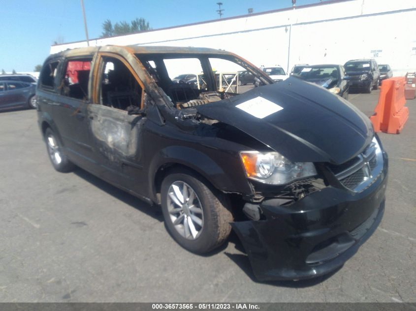 2014 DODGE GRAND CARAVAN SXT - 2C4RDGCGXER177214