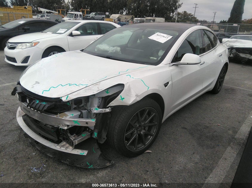 VIN 5YJ3E1EB8KF211417 2019 TESLA MODEL 3 LONG RANGE/PERFORMANCE