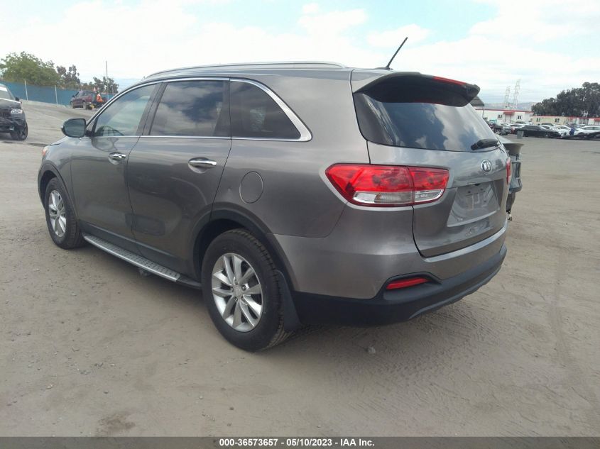 2017 KIA SORENTO LX - 5XYPG4A38HG216291