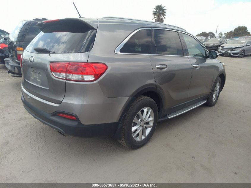 2017 KIA SORENTO LX - 5XYPG4A38HG216291