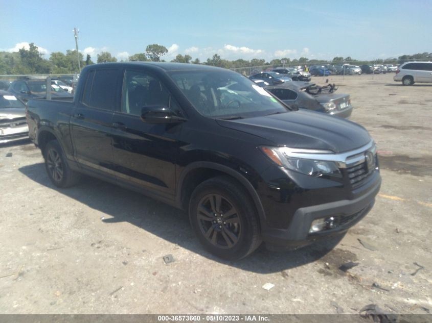 2020 HONDA RIDGELINE SPORT - 5FPYK3F10LB018557