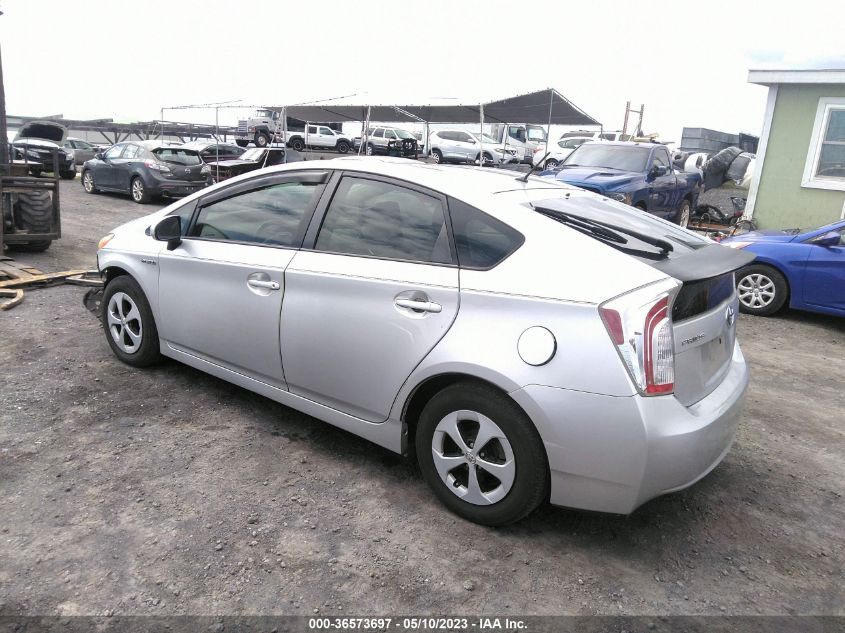 2014 TOYOTA PRIUS FOUR/FIVE/THREE/ONE/TWO - JTDKN3DU4E1794222