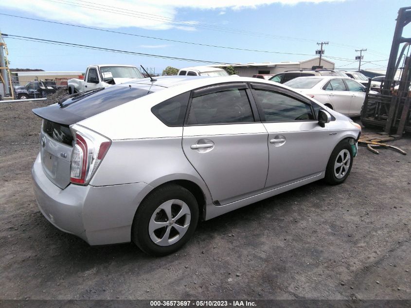 2014 TOYOTA PRIUS FOUR/FIVE/THREE/ONE/TWO - JTDKN3DU4E1794222