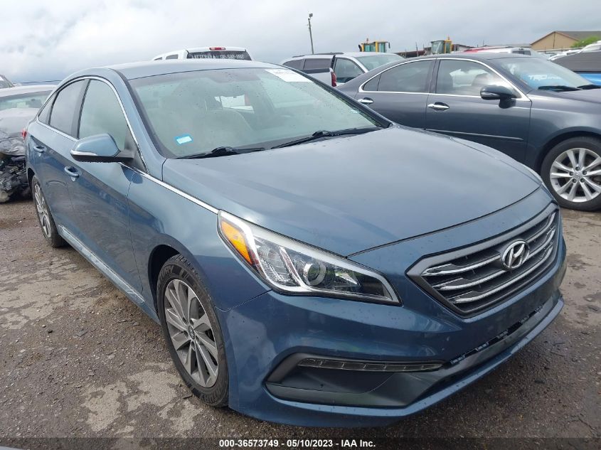 2017 HYUNDAI SONATA SPORT - 5NPE34AF3HH559838