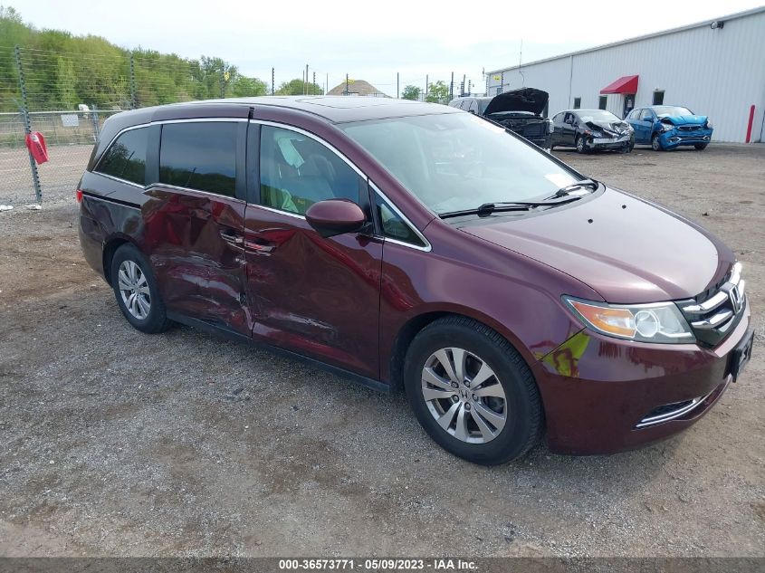 2014 HONDA ODYSSEY EX-L - 5FNRL5H69EB098488