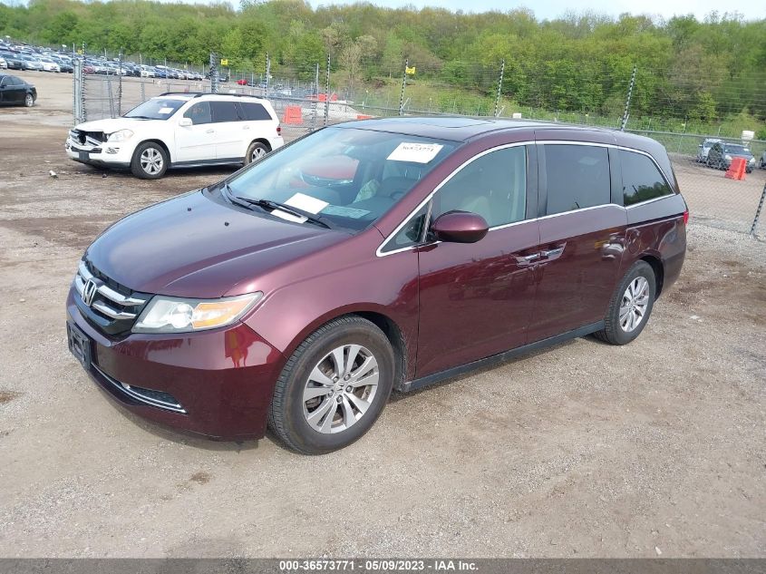 2014 HONDA ODYSSEY EX-L - 5FNRL5H69EB098488
