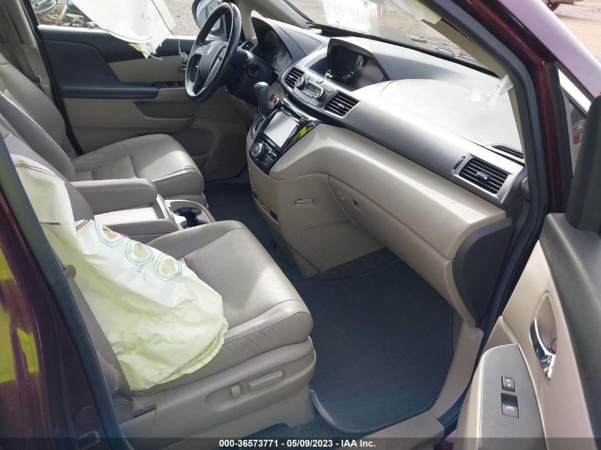2014 HONDA ODYSSEY EX-L - 5FNRL5H69EB098488