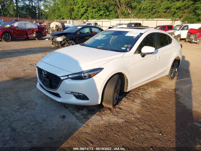 2018 MAZDA MAZDA3 4-DOOR GRAND TOURING - 3MZBN1W38JM162584