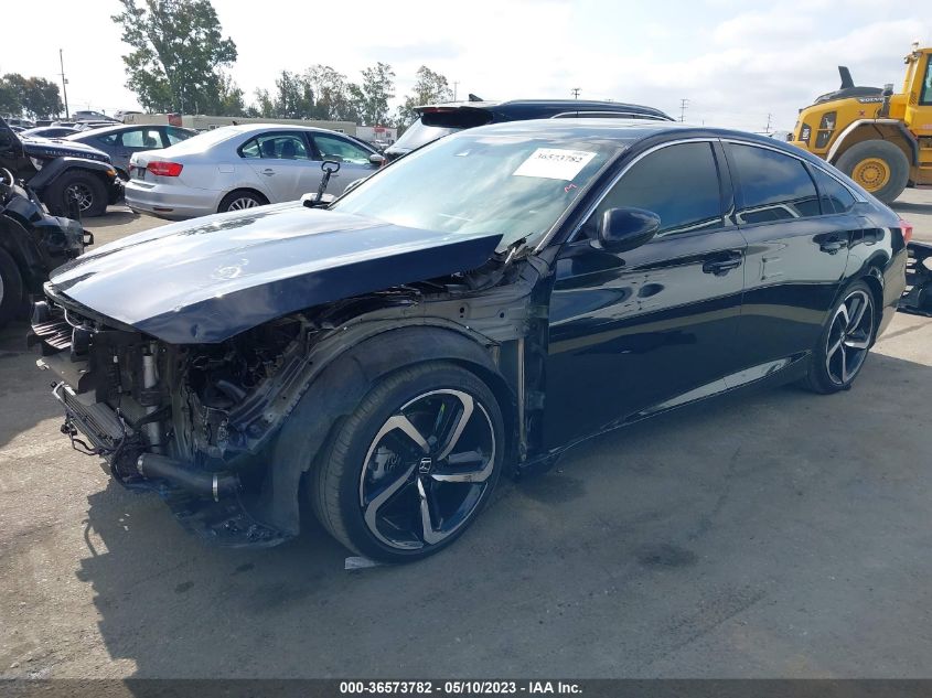 2022 HONDA ACCORD SEDAN SPORT - 1HGCV2F38NA003887