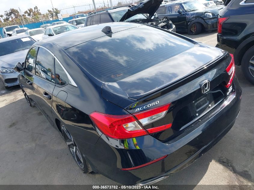 2022 HONDA ACCORD SEDAN SPORT - 1HGCV2F38NA003887