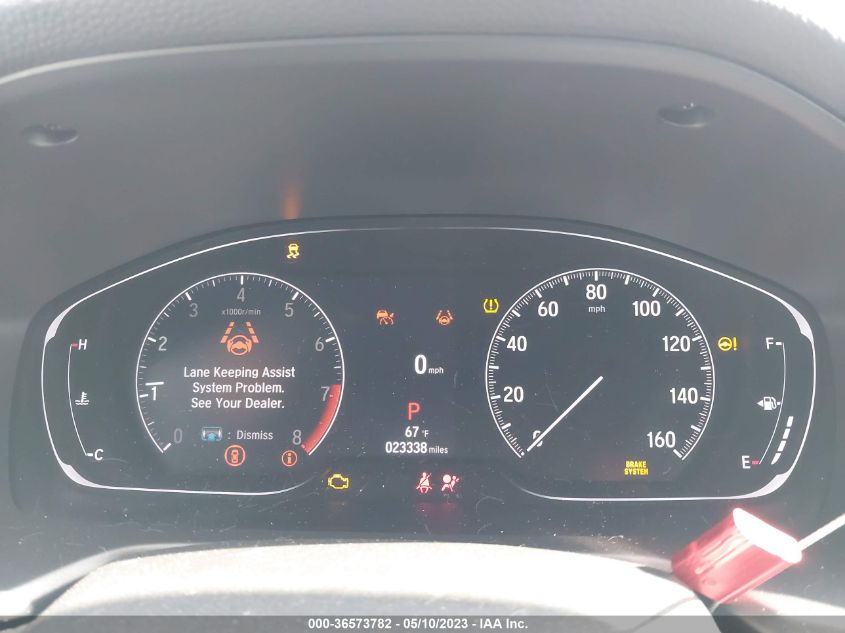 2022 HONDA ACCORD SEDAN SPORT - 1HGCV2F38NA003887