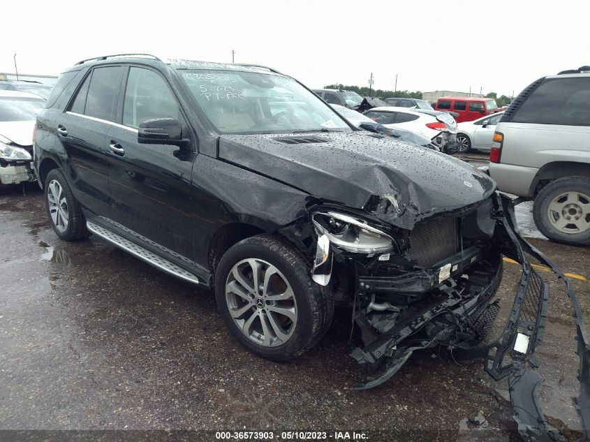 VIN 4JGDA5HB3JB046246 2018 MERCEDES-BENZ GLE no.1