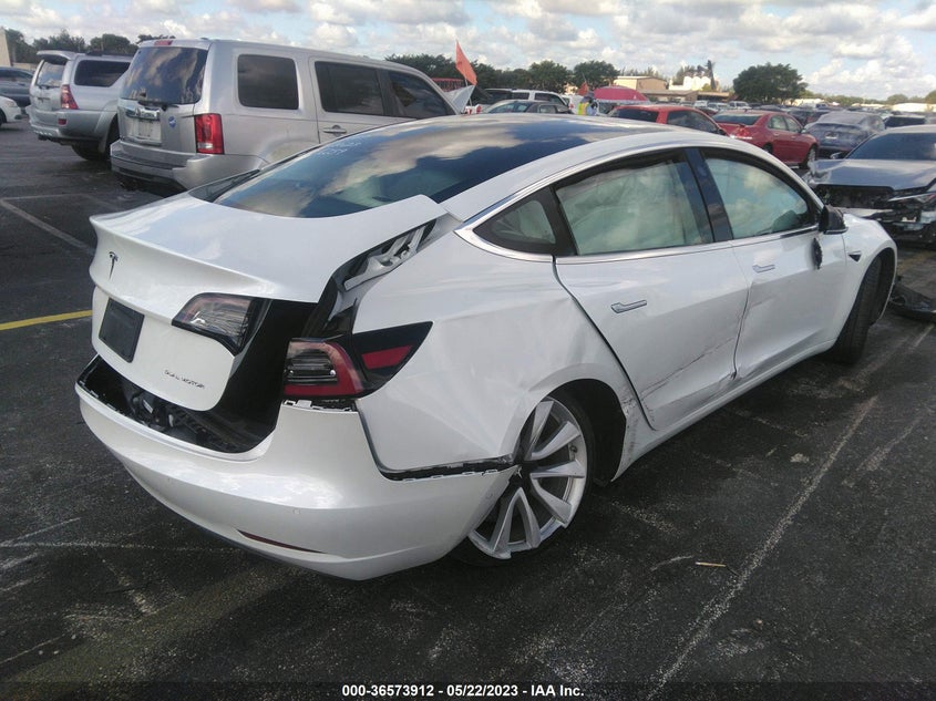 VIN 5YJ3E1EB8LF601239 2020 TESLA MODEL 3 LONG RANGE